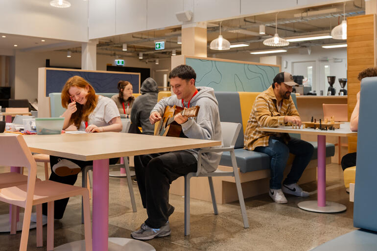 Within its first twelve months, Wellington City Mission's Whakamaru hub is well established as a welcoming space for anyone and everyone.